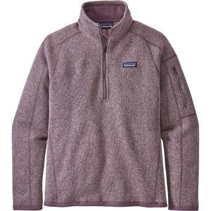 Patagonia Women’s Better Sweater 1/4-zip Hazy Purple size Large